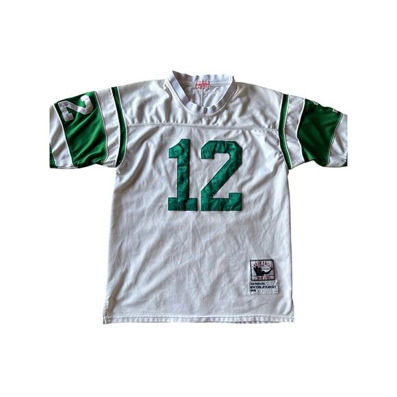 VTG NFL New York Jets #12 Namath Mitchell & Ness ‘68 L White Throwback Jersey - Picture 1 of 9